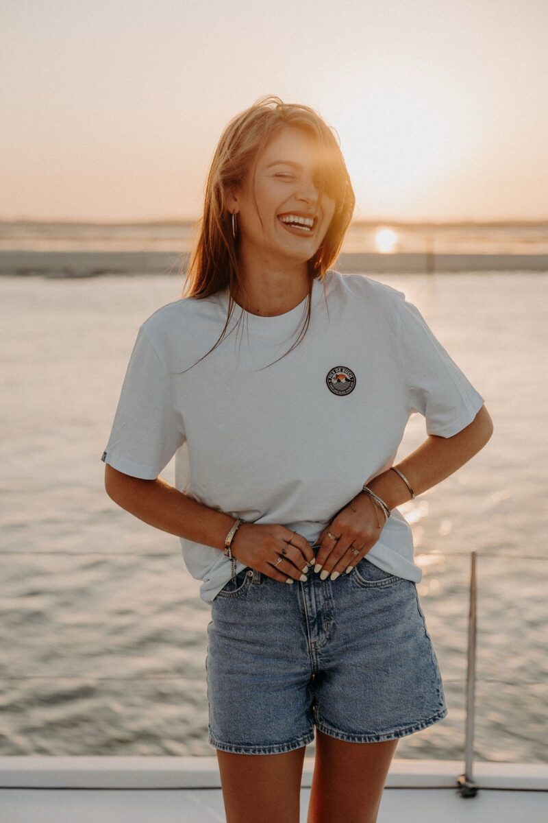 Origin Tee Bleu Ciel