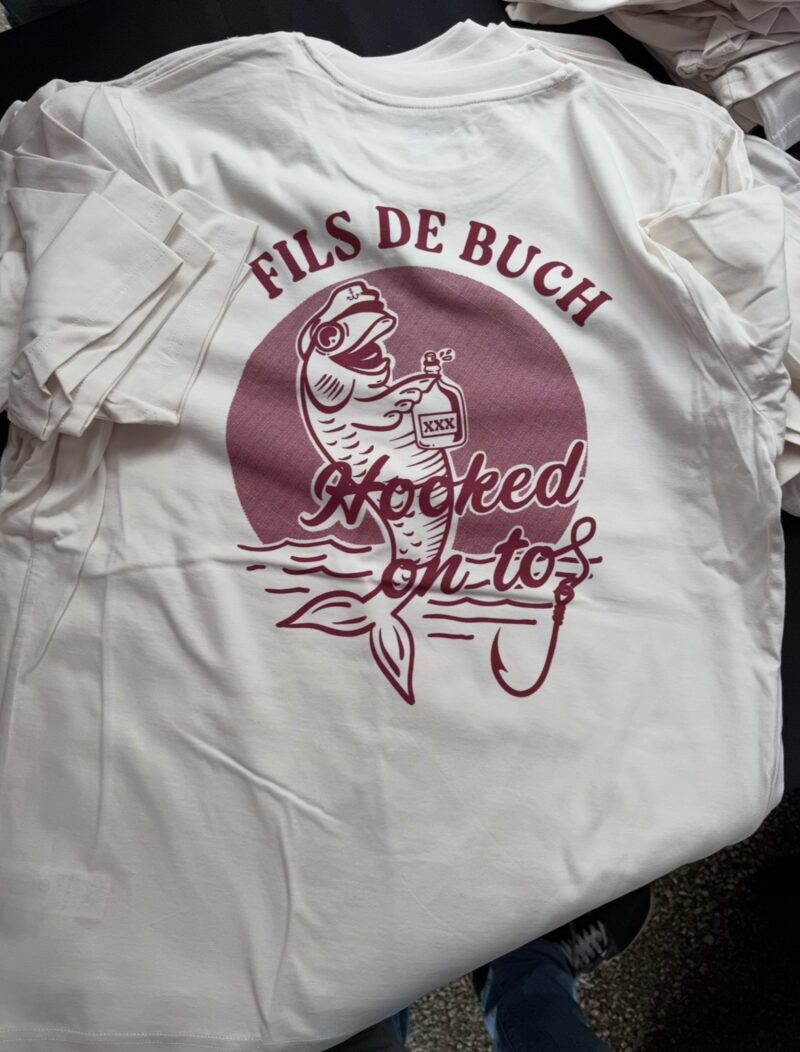 Fish Tee Blanc