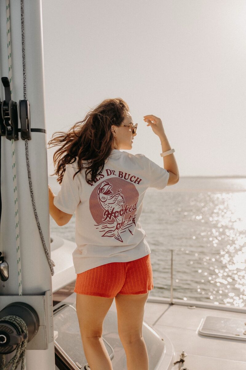 Fish Tee Blanc – Image 2